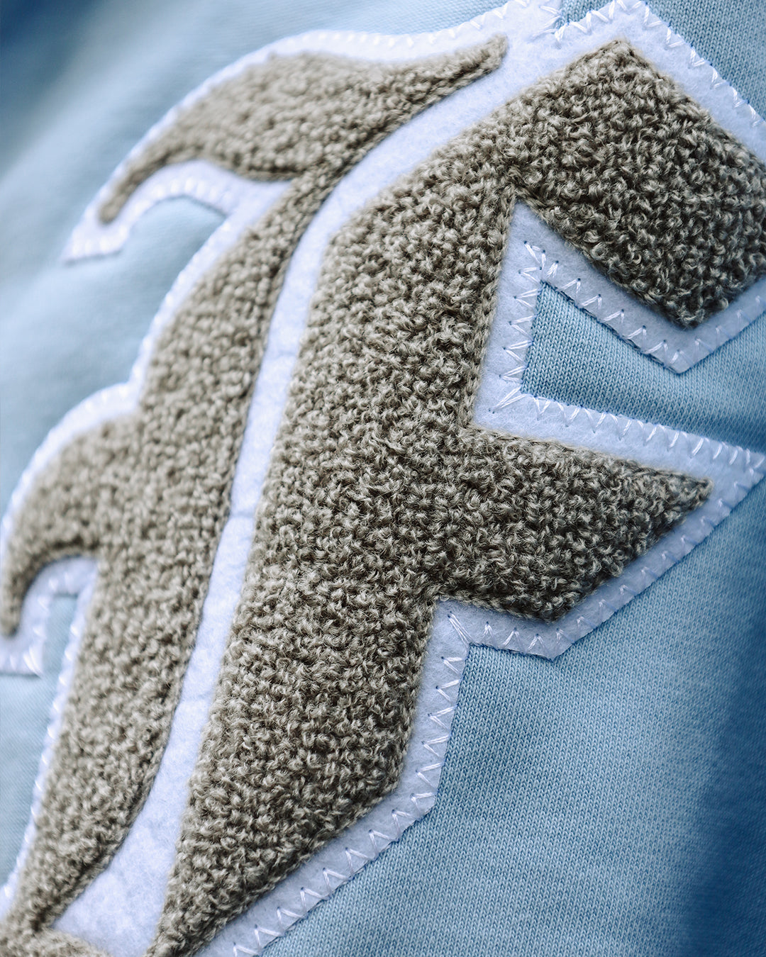 FULL ZIP MIKINA - BABY BLUE